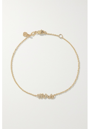 Sydney Evan - Mrs 14-karat Gold Diamond Bracelet - One size
