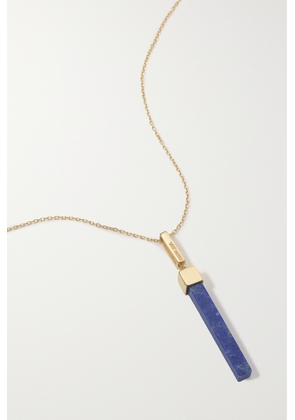 Mateo - 14-karat Gold Lapis Lazuli Necklace - One size