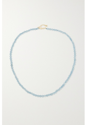 Mateo - 14-karat Gold Aquamarine Necklace - One size