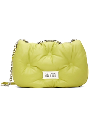 Maison Margiela Green Medium Glam Slam Flap Messenger Bag