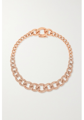 SHAY - 18-karat Rose Gold Diamond Bracelet - One size