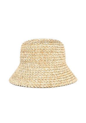 Lack of Color The Inca Bucket Hat in Tan. Size M.