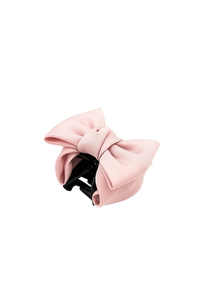 SHASHI Vera Bow Claw Clip in Pink.