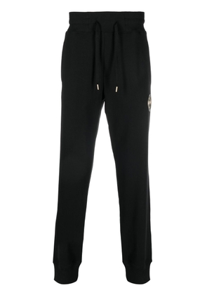 Versace Jeans Couture logo-patch track pants - Black