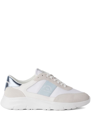 Karl Lagerfeld Maison Band leather sneakers - White