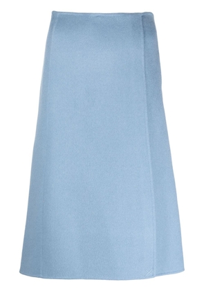 P.A.R.O.S.H. wool A-line skirts - Blue