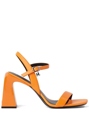 Karl Lagerfeld Astra Nova strap-detail sandals - Orange