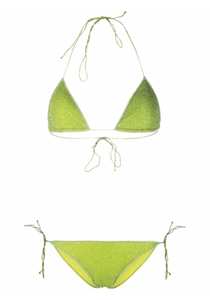 Oséree Lumière lurex bikini - Green