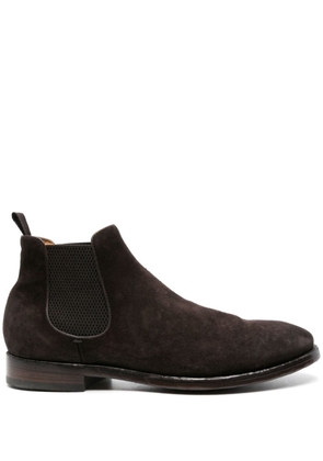 Officine Creative Providence 003 suede Chelsea boots - Brown