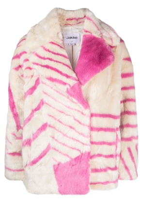 Jakke Rita striped jacket - Pink