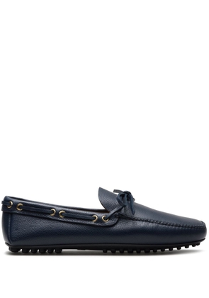 Car Shoe Driving leather loafers - Blue