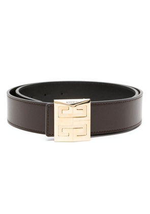 Givenchy 4G reversible leather belt - Brown