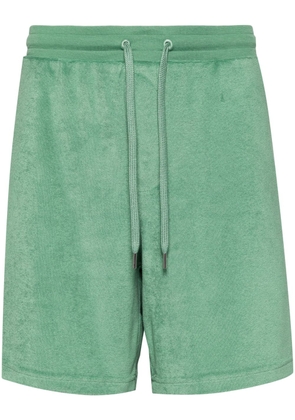 Paul Smith terry cloth-effect pyjama shorts - Green