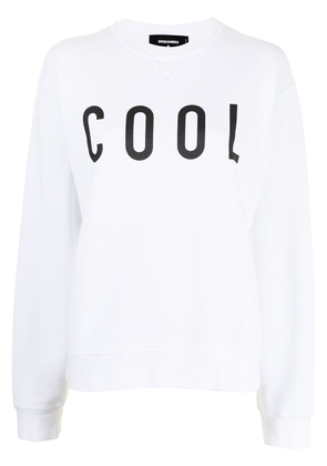 Dsquared2 cool cotton sweatshirt - White