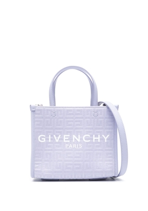 Givenchy logo-print monogrammed tote bag - Purple