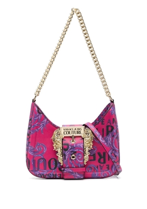 Versace Jeans Couture Couture-print shoulder bag - Pink