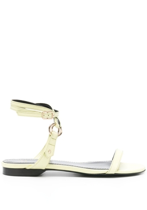 Patrizia Pepe buckle-fastening leather sandals - Green