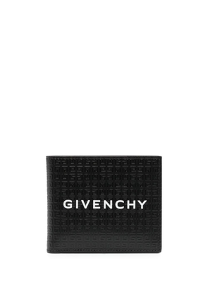 Givenchy embossed-logo folded wallet - Black