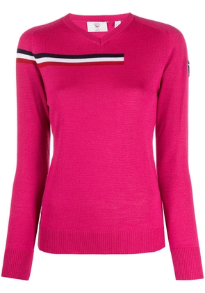 Rossignol Diago striped detail jumper - Pink