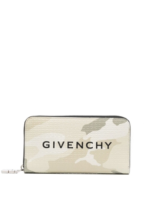 Givenchy long zipped wallet - Green