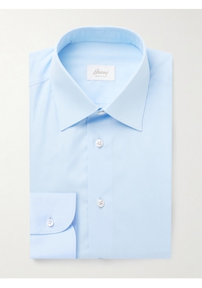 Brioni - Light-Blue Cotton-Poplin Shirt - Men - Blue - EU 39