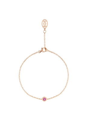 Cartier Rose Gold And Pink Sapphire Cartier D'Amour Bracelet