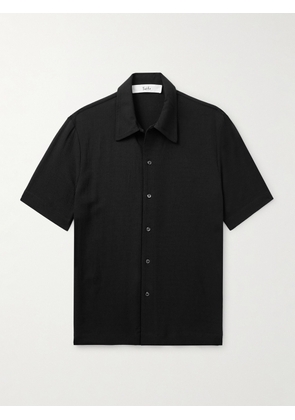 Séfr - Suneham Crepe Shirt - Men - Black - S