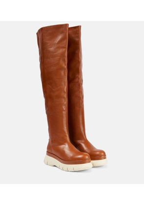 Isabel Marant Malyx leather over-the-knee boots