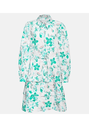 Dorothee Schumacher Floral cotton poplin shirt dress
