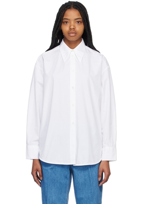 Teurn Studios White Droptail Shirt