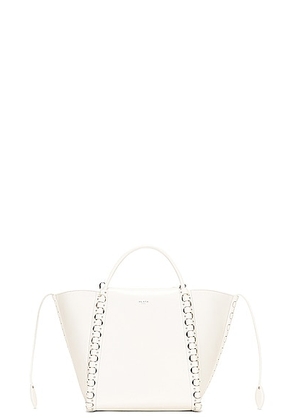 alaia ALAÏA Hinge Bag in Blanc Optique - White. Size all.