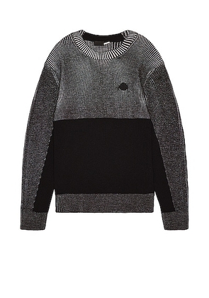 Moncler Crewneck Sweater in Grey - Grey. Size S (also in XL).