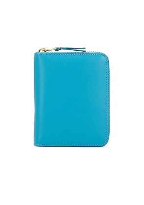 COMME des GARCONS Classic Leather Wallet in Blue - Blue. Size all.