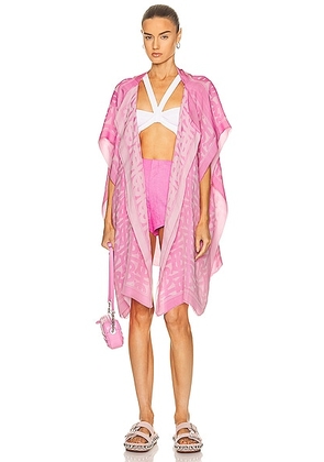 Burberry Cape in Bubblegum Pink - Pink. Size all.