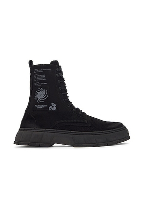 Viron 1992 Boot in Faux Suede - Black. Size 40 (also in 42, 43, 44, 45, 46).