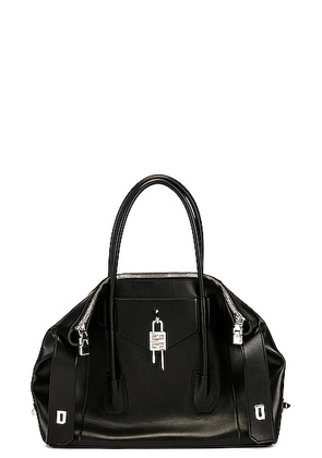 givenchy Givenchy Medium Antigona Lock Soft Bag in Black - Black. Size all.