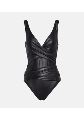 Karla Colletto Smart ruched swimsuit