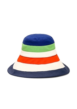 Lola Hats Toucan Hat in Multi - Blue. Size all.
