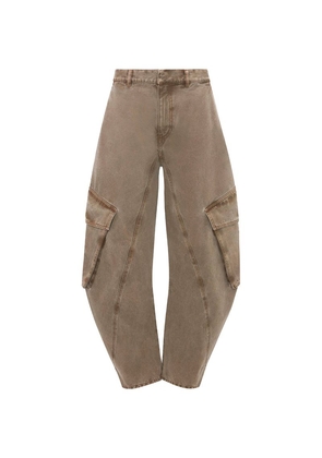 Jw Anderson Twisted Cargo Trousers