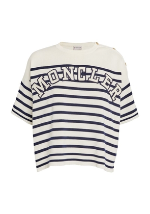 Moncler Cotton Striped Sweater