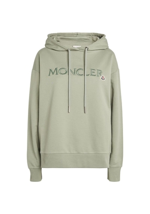 Moncler Embroidered Logo Hoodie