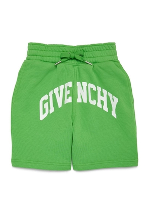 Givenchy Kids Curved-Logo Shorts (4-12+ Years)