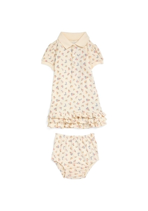 Ralph Lauren Kids Floral Polo Shirt Dress (3-24 Months)
