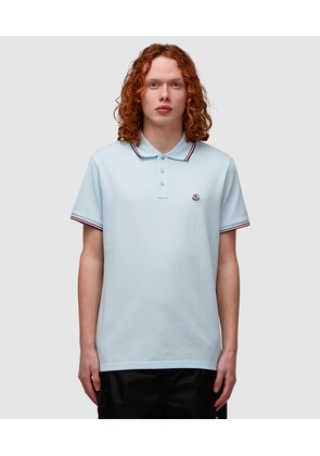 Tri colour tip polo shirt