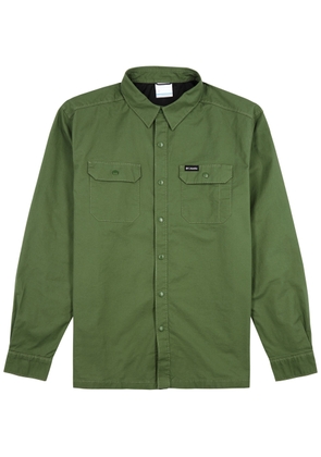 Columbia Landroamer Stretch-cotton Overshirt - Green - L