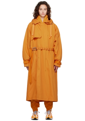 adidas x IVY PARK Orange Two-In-One Reversible Trench Coat