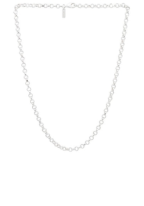 Hatton Labs Dc Belcher Chain in Silver - Metallic Silver. Size 18in (also in 20in, 22in).