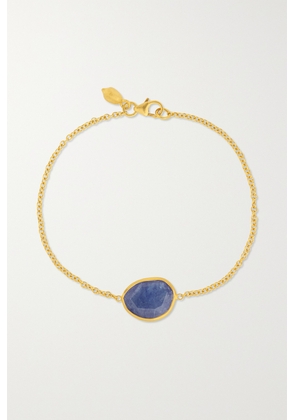 Pippa Small - 18-karat Gold Tanzanite Bracelet - Blue - One size