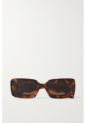 Loewe - Square-frame Tortoiseshell Acetate Sunglasses - One size