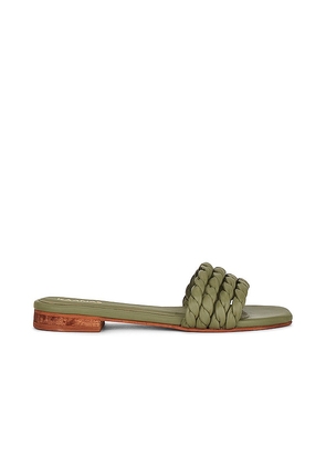 Kaanas Corcovado Sandals in Olive. Size 7, 8.